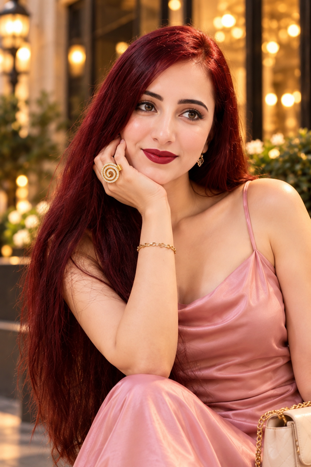 FOSACH Golden Spiral Crystal Statement Ring
An Elegant Expression of Modern Glamour