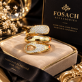 Royal Crystal Luxe Statement Ring